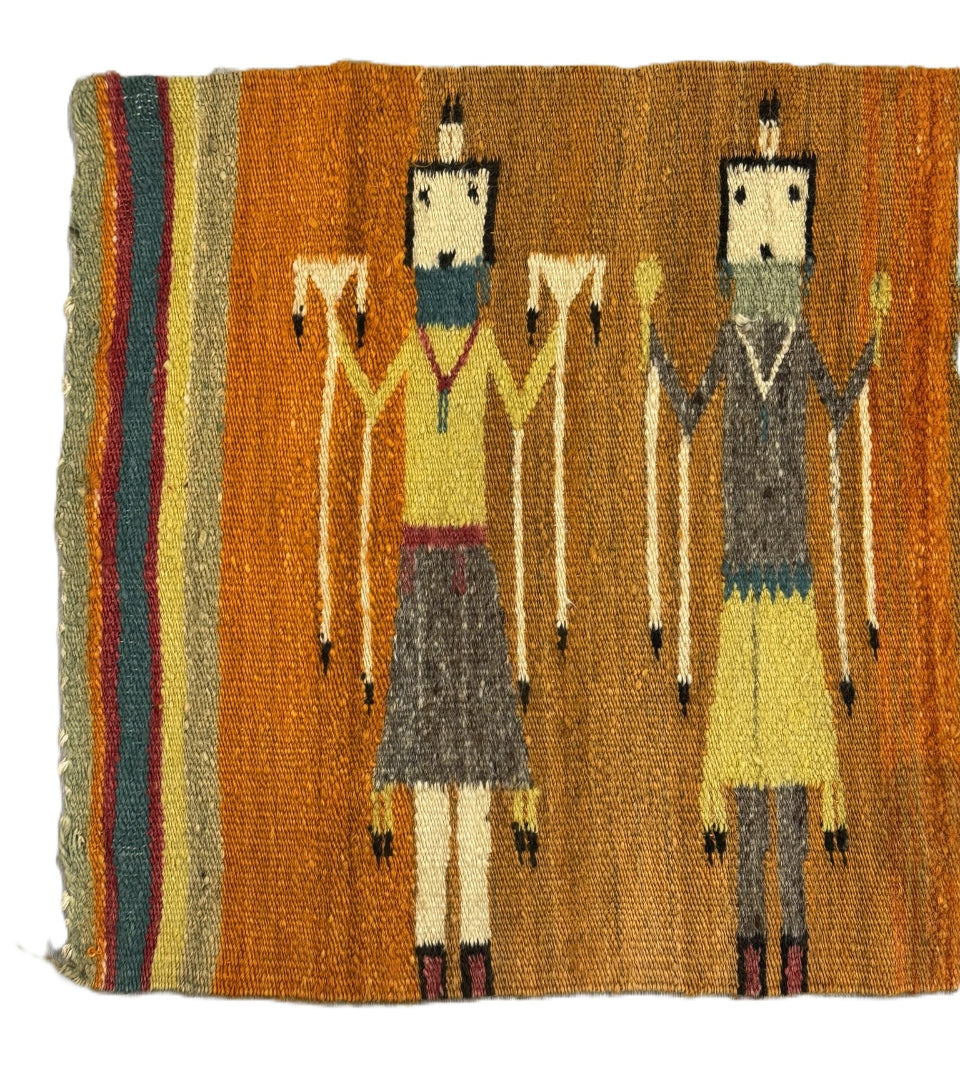 Navajo Yei Gallup Throw Rug