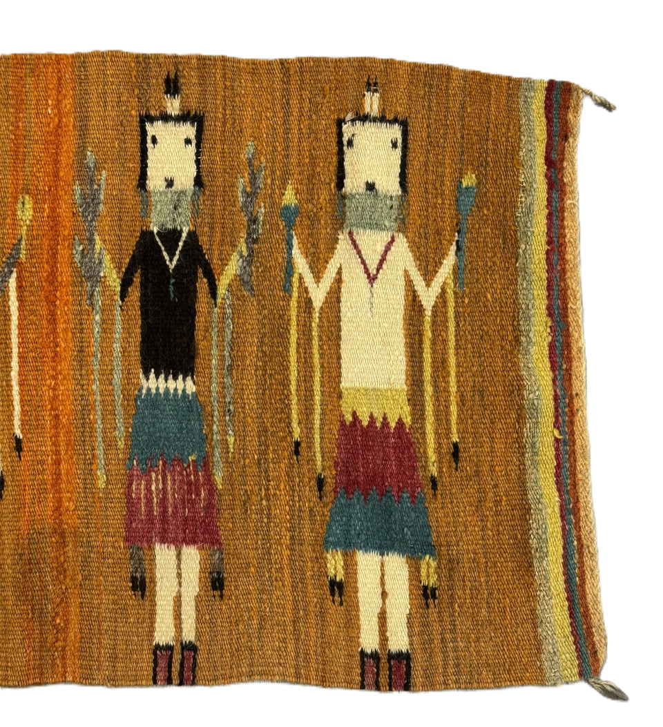 Navajo Yei Gallup Throw Rug