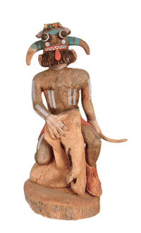 Hopi Pueblo Paralyzed Tuhavi Kachina Doll By Ernest Chapella