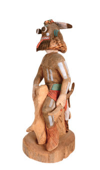 Hopi Pueblo Paralyzed Tuhavi Kachina Doll By Ernest Chapella