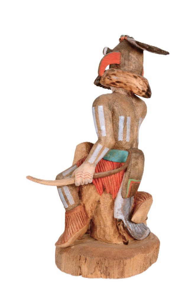 Hopi Pueblo Paralyzed Tuhavi Kachina Doll By Ernest Chapella