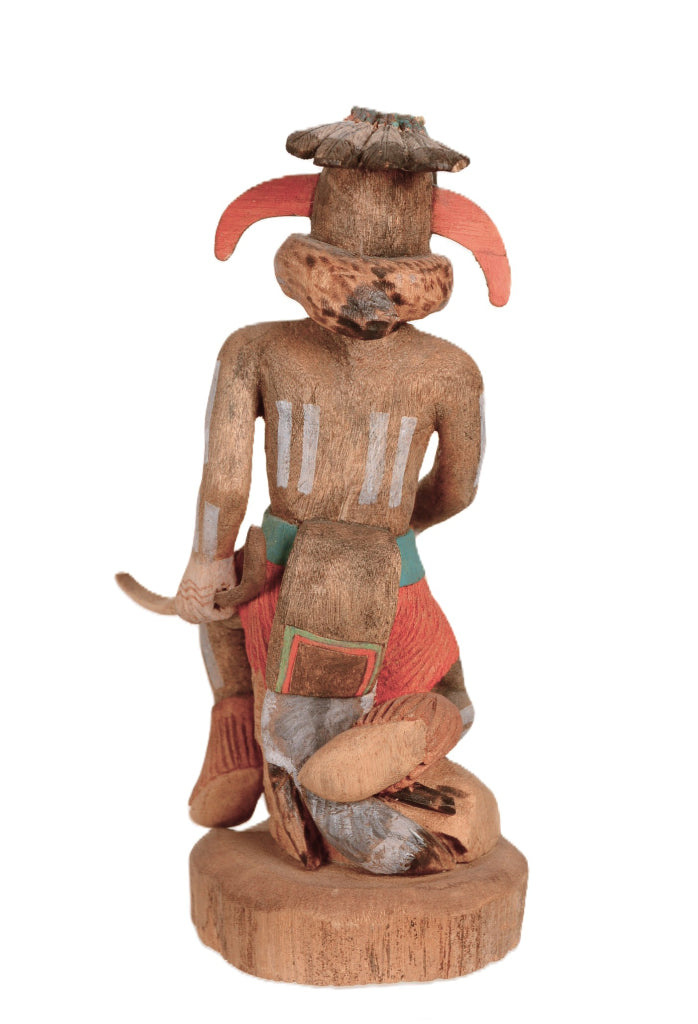 Hopi Pueblo Paralyzed Tuhavi Kachina Doll By Ernest Chapella