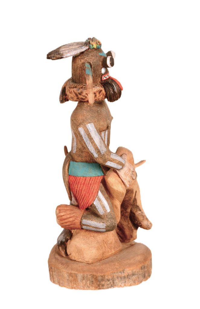 Hopi Pueblo Paralyzed Tuhavi Kachina Doll By Ernest Chapella