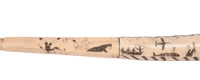 Inuit Ivory Pipe with Carved Figures - 2 Pieces