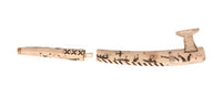 Inuit Ivory Pipe with Carved Figures - 2 Pieces