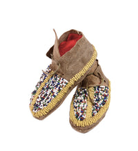 Sioux Plains Beaded Baby Moccasins