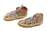 Sioux Plains Beaded Baby Moccasins