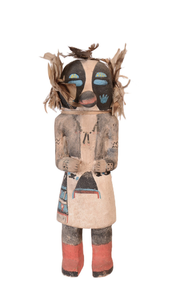 Hopi Pueblo Hanging Badger Kachina Doll
