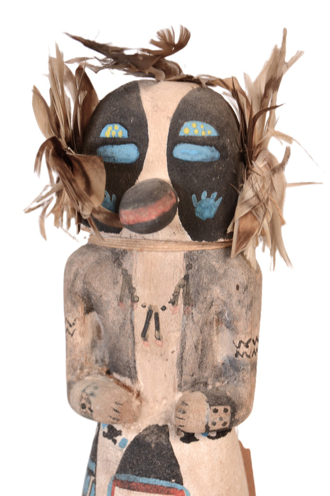 Hopi Pueblo Hanging Badger Kachina Doll