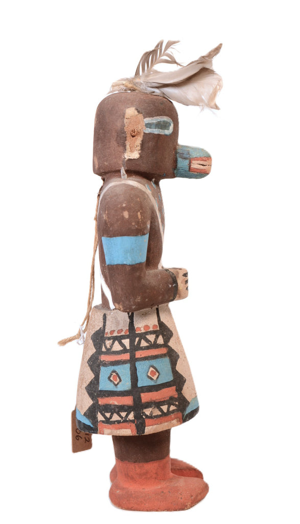 Hopi Pueblo Hanging Badger Kachina Doll