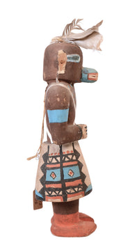 Hopi Pueblo Hanging Badger Kachina Doll