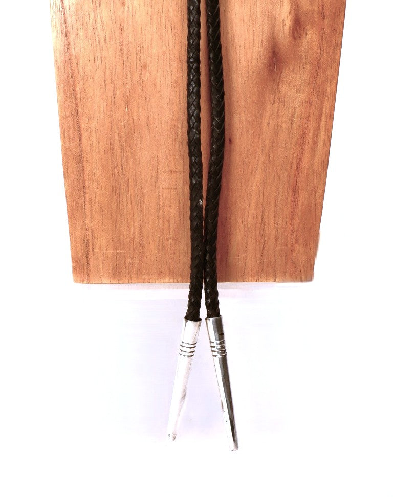 Navajo Spiderweb Turquoise Bolo By Leroy Begay