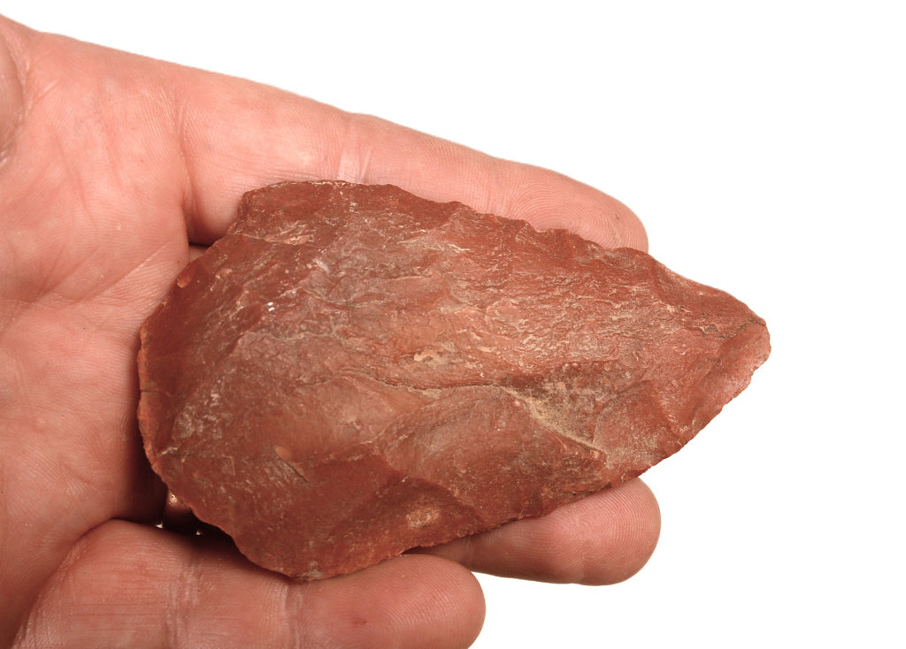 Midwest Frame of 14 Large Stone Artifact Blades