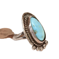 Navajo Sterling Silver and Turquoise Ring