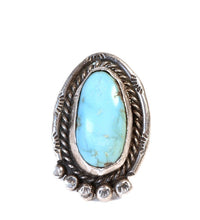 Navajo Sterling Silver and Turquoise Ring