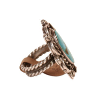 Navajo Sterling Silver and Turquoise Ring