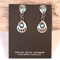 Navajo Sterling Silver Clip Earrings