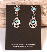 Navajo Sterling Silver Clip Earrings