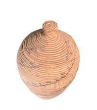 Yupik Lidded Basket with Knob