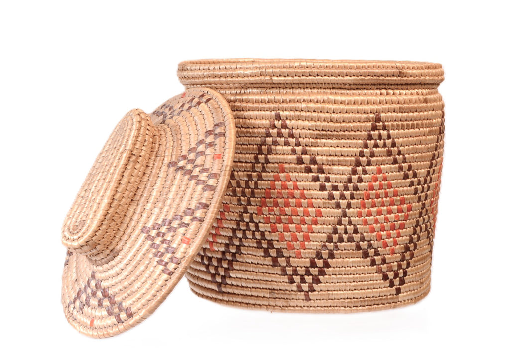 Yupik Oblong Basket By Elsie Carl