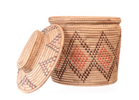 Yupik Oblong Basket By Elsie Carl