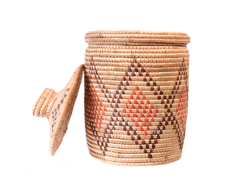 Yupik Oblong Basket By Elsie Carl