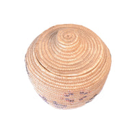 Yupik Lidded Market Basket By Mary Peruskia