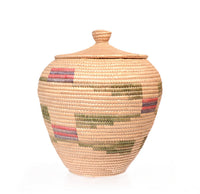 Yupik Hooper Bay Lidded Basket