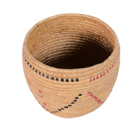 Yupik Basket with Seal Gut