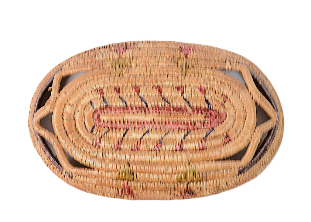 Yupik Basket Open Weave Tray