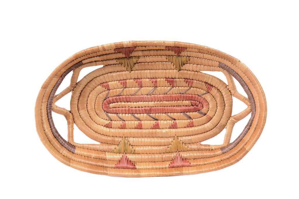 Yupik Basket Open Weave Tray