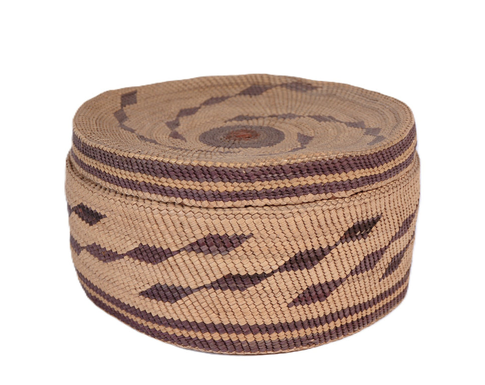 Makah Basket with Lid