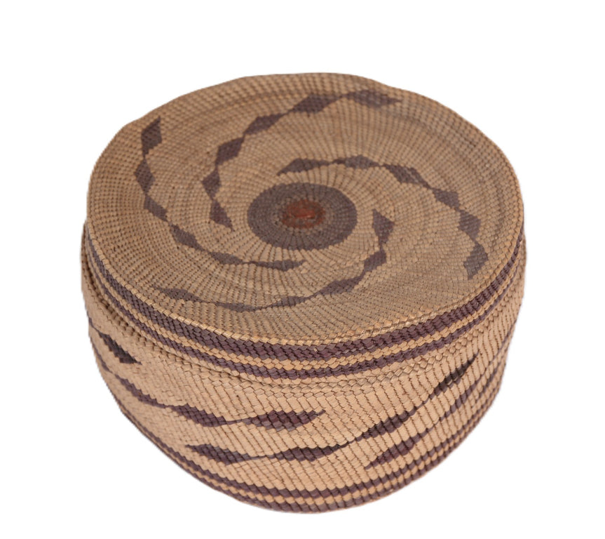 Makah Basket with Lid
