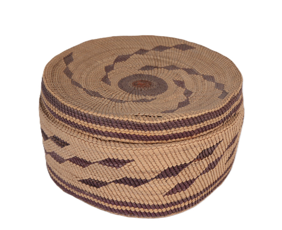 Makah Basket with Lid