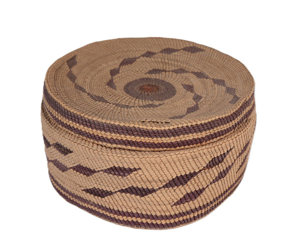Makah Basket with Lid