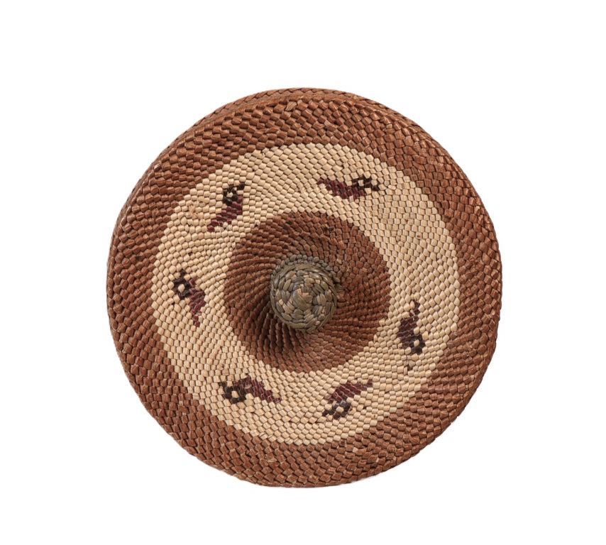 Makah Neah Bay Lidded Basket