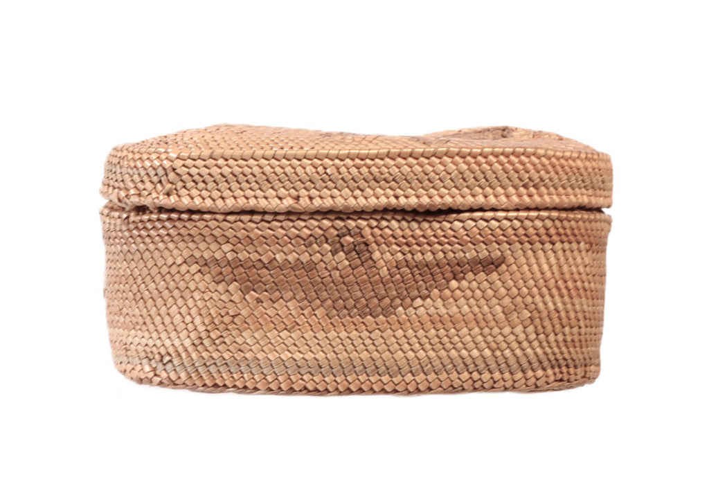 Makah Oval Lidded Basket