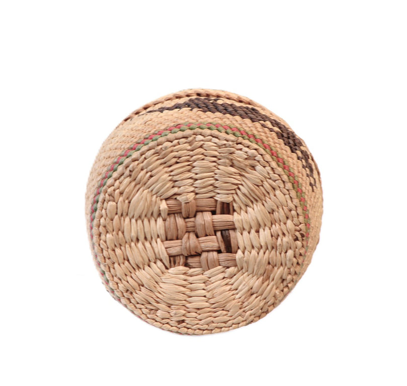 Nootka Round Lidded Basket