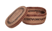 Nootka Oval Treasure Basket