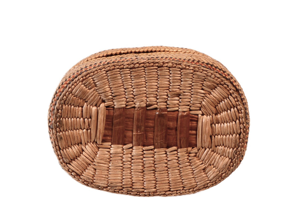 Nootka Oval Treasure Basket