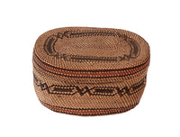 Nootka Oval Treasure Basket