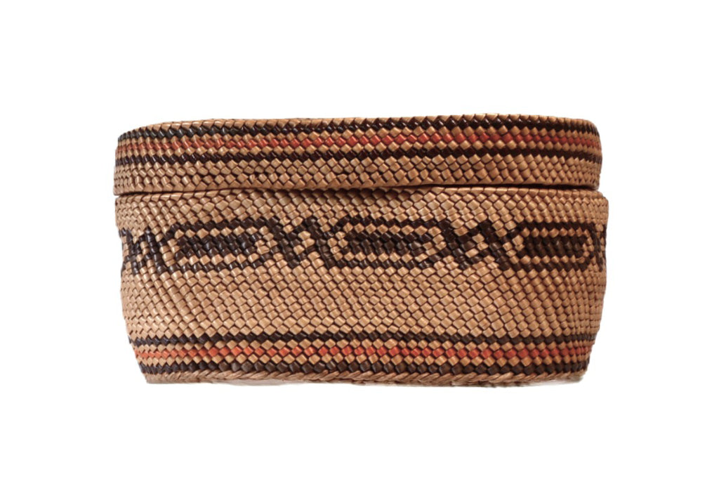 Nootka Oval Treasure Basket