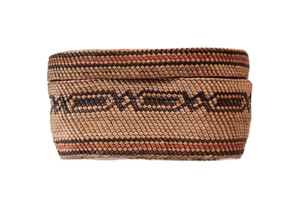 Nootka Oval Treasure Basket