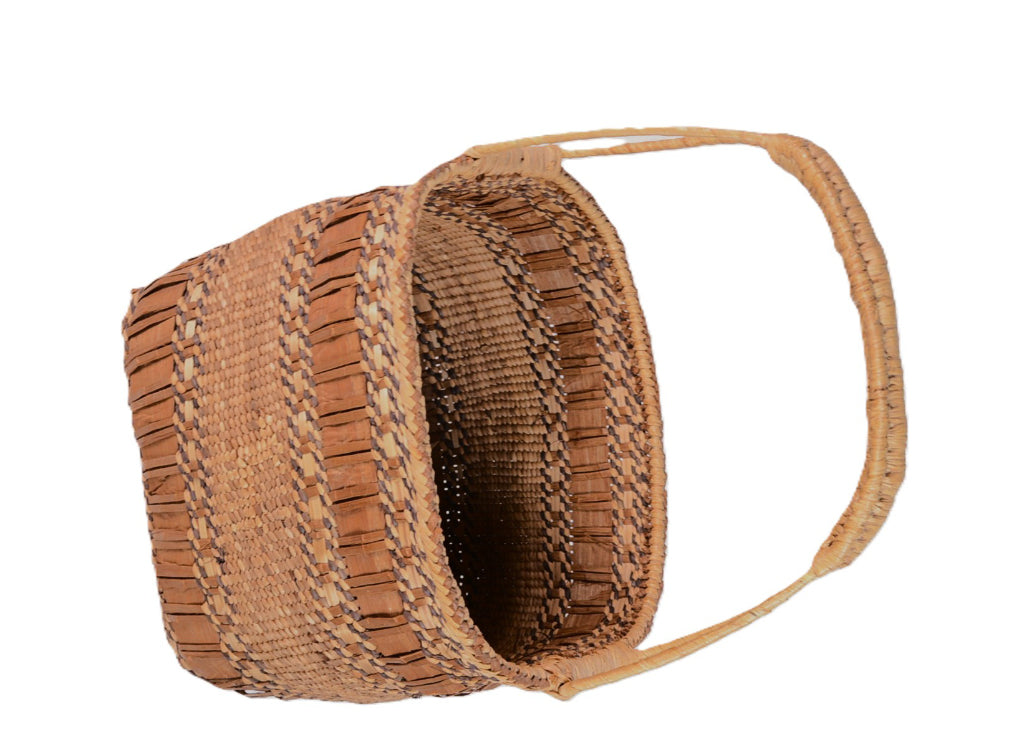Makah Market Basket with Handle