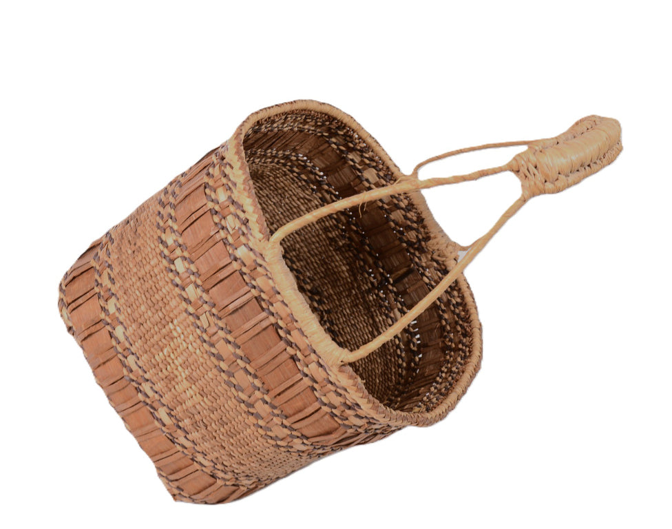 Makah Market Basket with Handle
