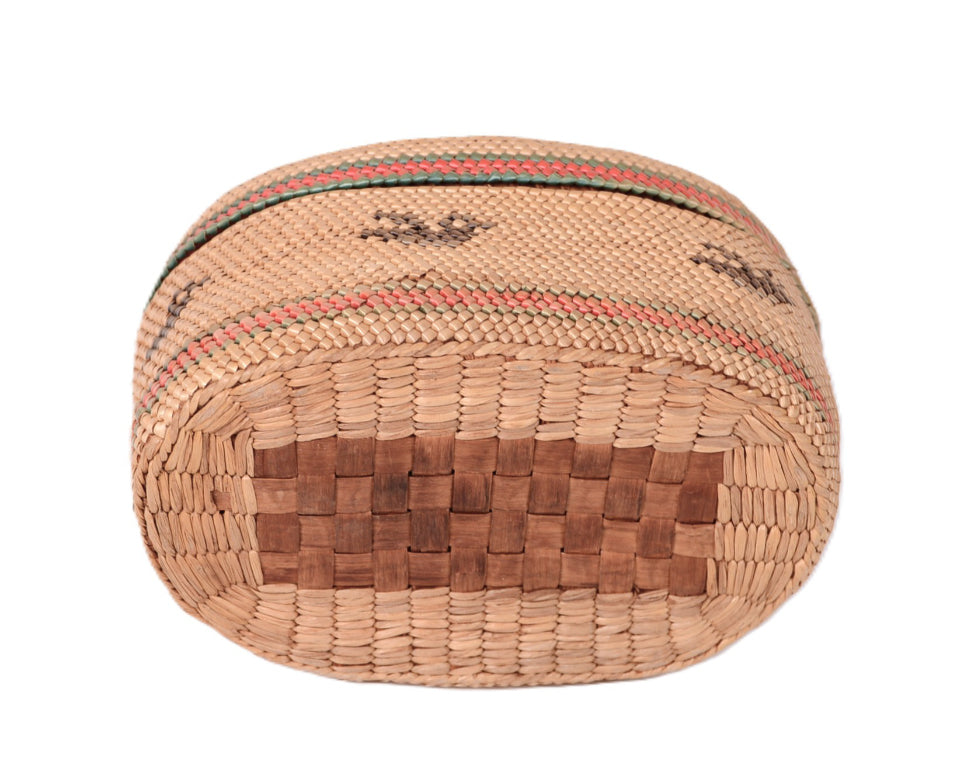 Makah Oblong Basket with Lid