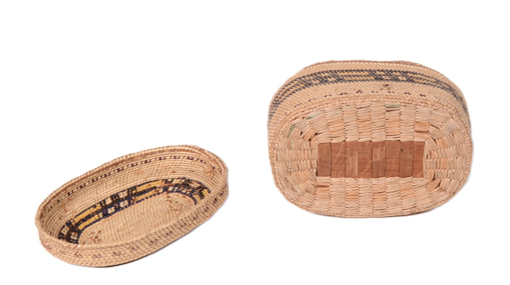 Makah Oblong Basket with Lid