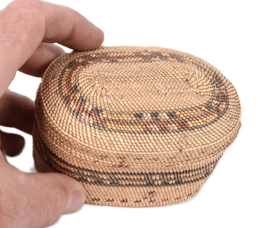 Makah Oblong Basket with Lid