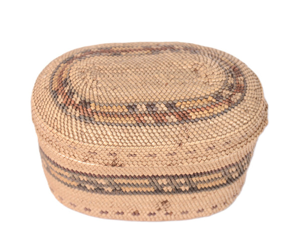 Makah Oblong Basket with Lid