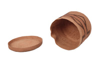Tlingit Alaskan Basket with Rattle Top Lid